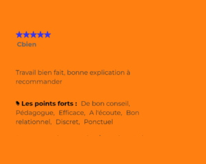 Simple, clair et précis pour votre compréhension.